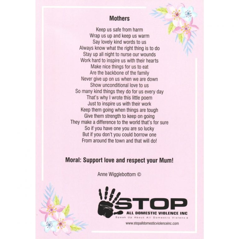 Domestic Violence Happens For Men Too - Poem | Stop All Domestic Violence